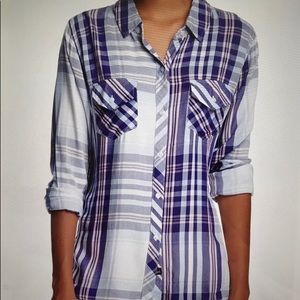 NWOT Rails Carmen Button Down Blouse